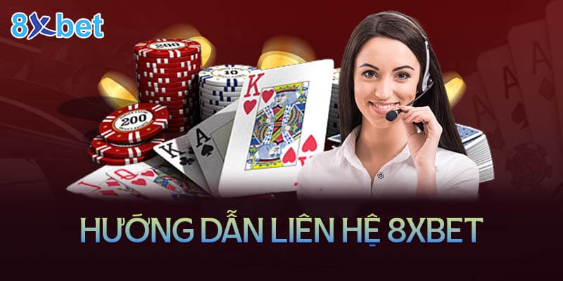 Hướng dẫn liên hệ hỗ trợ 8XBet